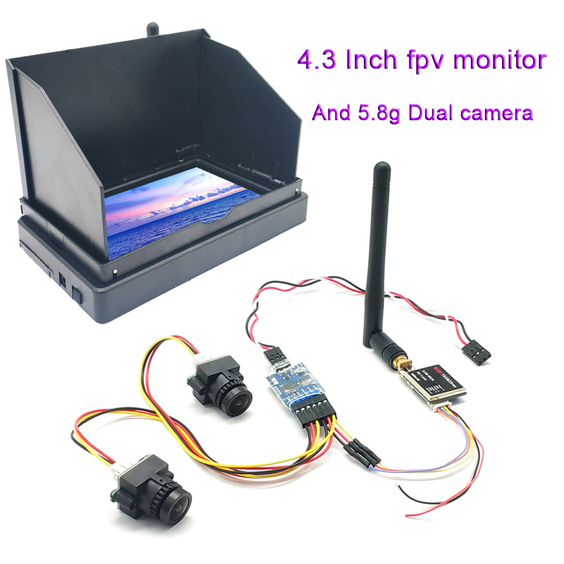 Rc Plane Hobby Zone - 5.8G 48CH 4.3นิ้ว FPV Monitor 480