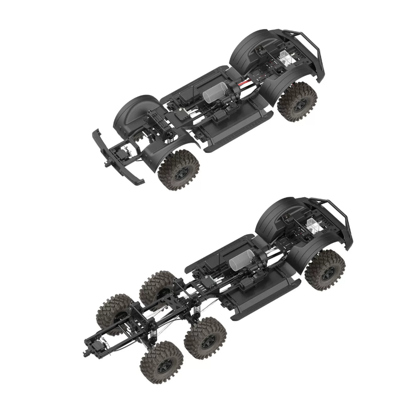 CROSSRC EMO X7 XL4 รถบังคับวิท - Rc Hobby Grade Truck บทวิจารณ์และราคา